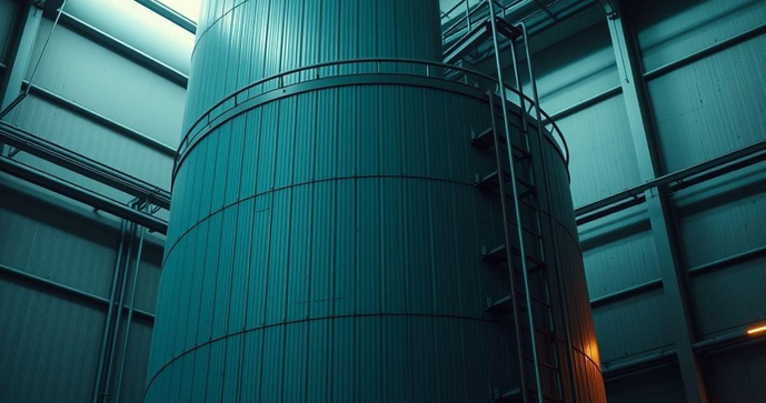 Tanque cilíndrico vertical essencial para armazenamento eficiente Tanque cilíndrico vertical essencial para armazenamento eficiente