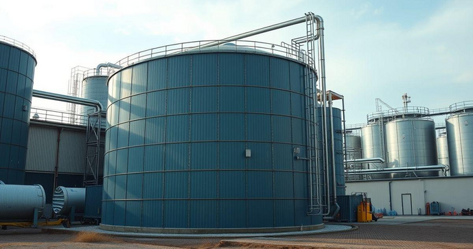Tanque Vertical: Benefícios e Aplicações para Armazenamento Eficiente Tanque Vertical: Benefícios e Aplicações para Armazenamento Eficiente
