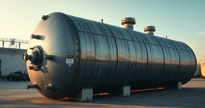 Tanques e Vasos de Pressão: Entenda suas Aplicações e Normas
