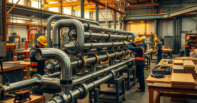 Montagem de Tubulação Industrial: Guia Completo com Passo a Passo Montagem de Tubulação Industrial: Guia Completo com Passo a Passo