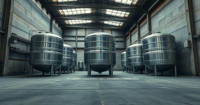 Tanques industriais essenciais para otimização de processos Tanques industriais essenciais para otimização de processos