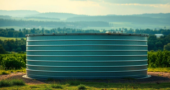 Tanque cilíndrico horizontal: a solução ideal para armazenamento eficiente