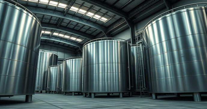 Tanques em Aço Carbono: A Solução Inovadora para Armazenamento Seguro